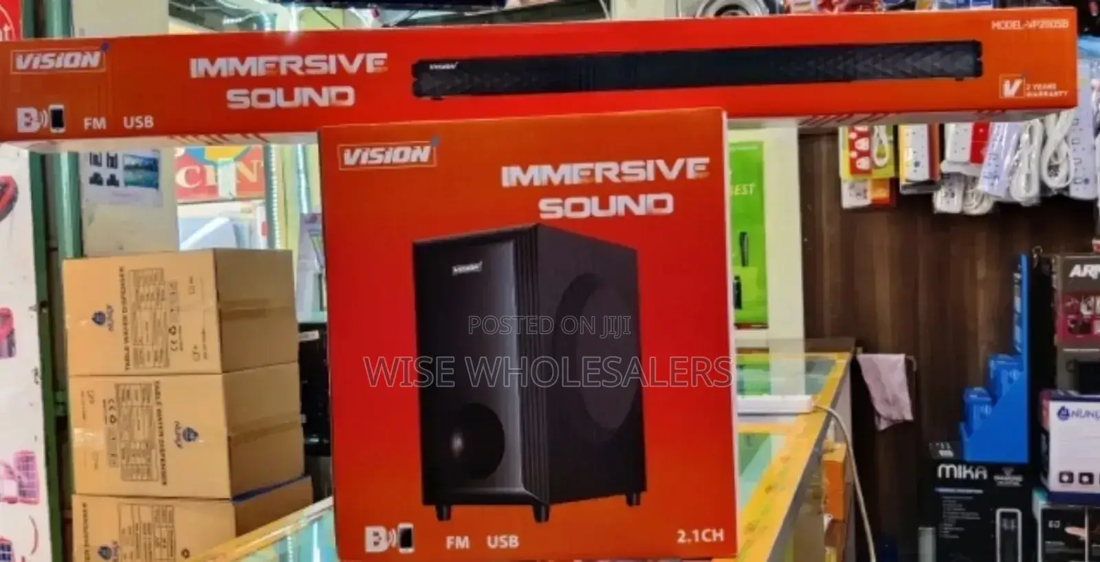 Vision Plus 2.1ch Amazing Soundbar System**__**
