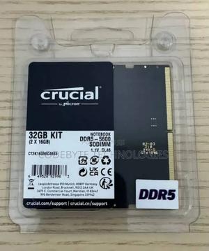 Crucial Laptop RAM DDR5 32GB 4800 - thumbnail 2