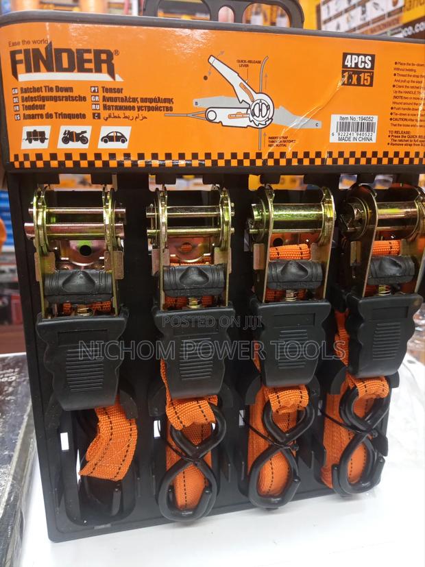 Original Ratchet Tie Down Straps - main view