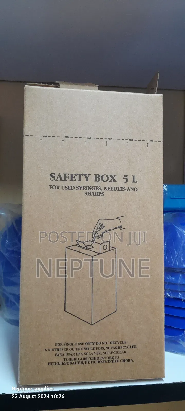Safety Box 5l (Single Use)