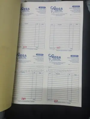 Carbonated Receipt Books