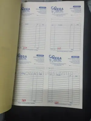 Carbonated Receipt Books
