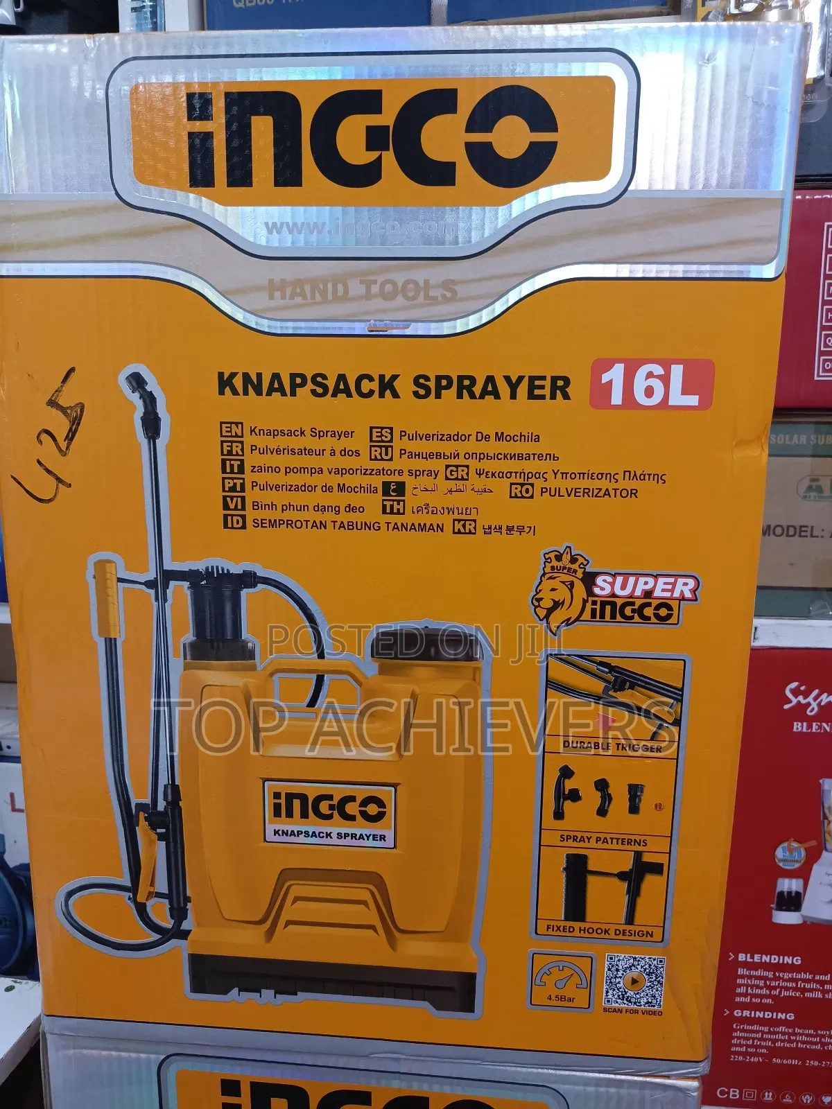 16ltrs Knapsack Sprayer 16litres