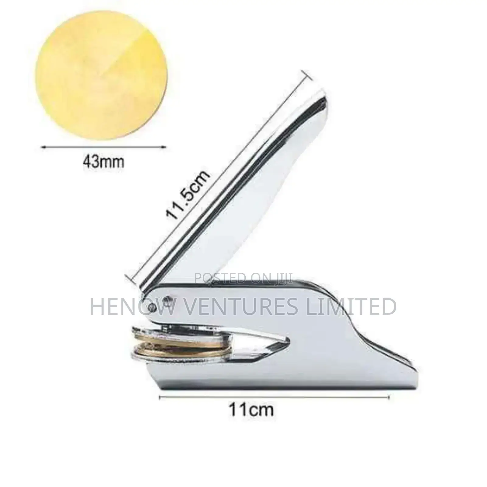 Stamp Embossing Company Seal