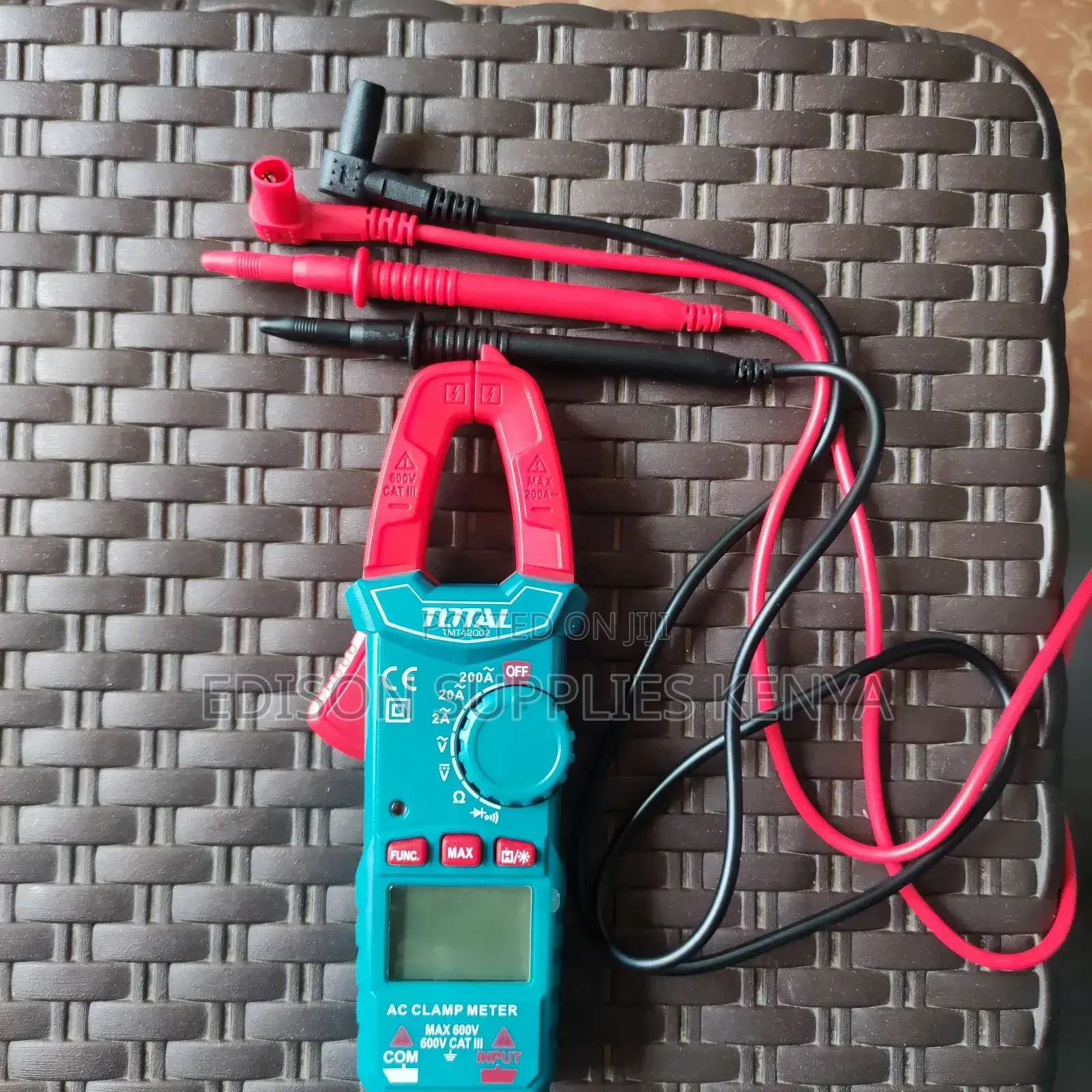 Total Digital Ac Clamp Meter 2000 Counts Industrial Clamp Metres
