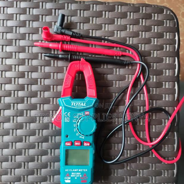 Total Digital Ac Clamp Meter 2000 Counts Industrial Clamp Metres - thumbnail 4
