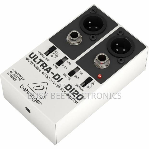 Behringer Ultra Di DI20 Active 2 Channel DI Box Splitter - thumbnail 2