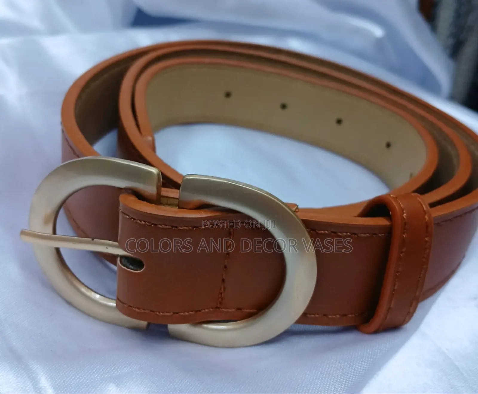 Leathered Belts Available for Trousers