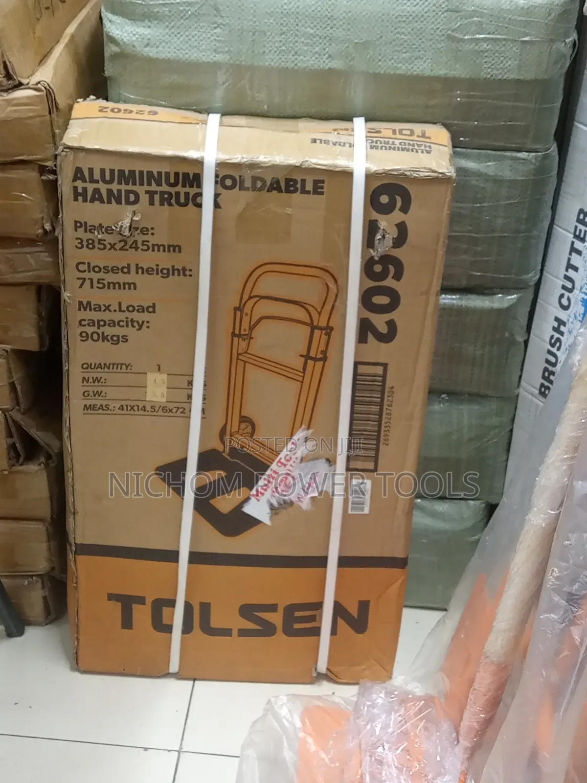 Aluminium Foldable Hand Truck/Trolley 90kg
