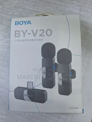 Boya BY-V20 Wireless Microphone Usb C Noise Cancellation