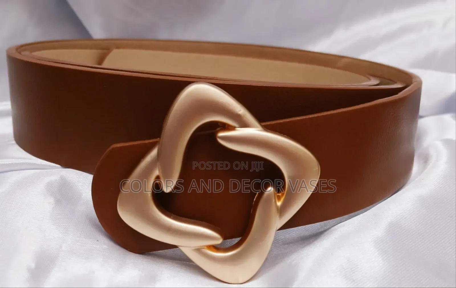 Beautiful Leathered Belts Available