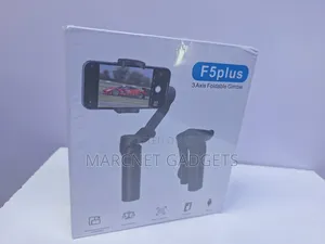 3 Axis Foldable Gimbal Stabilizer F5 Plus Pan Angle 360