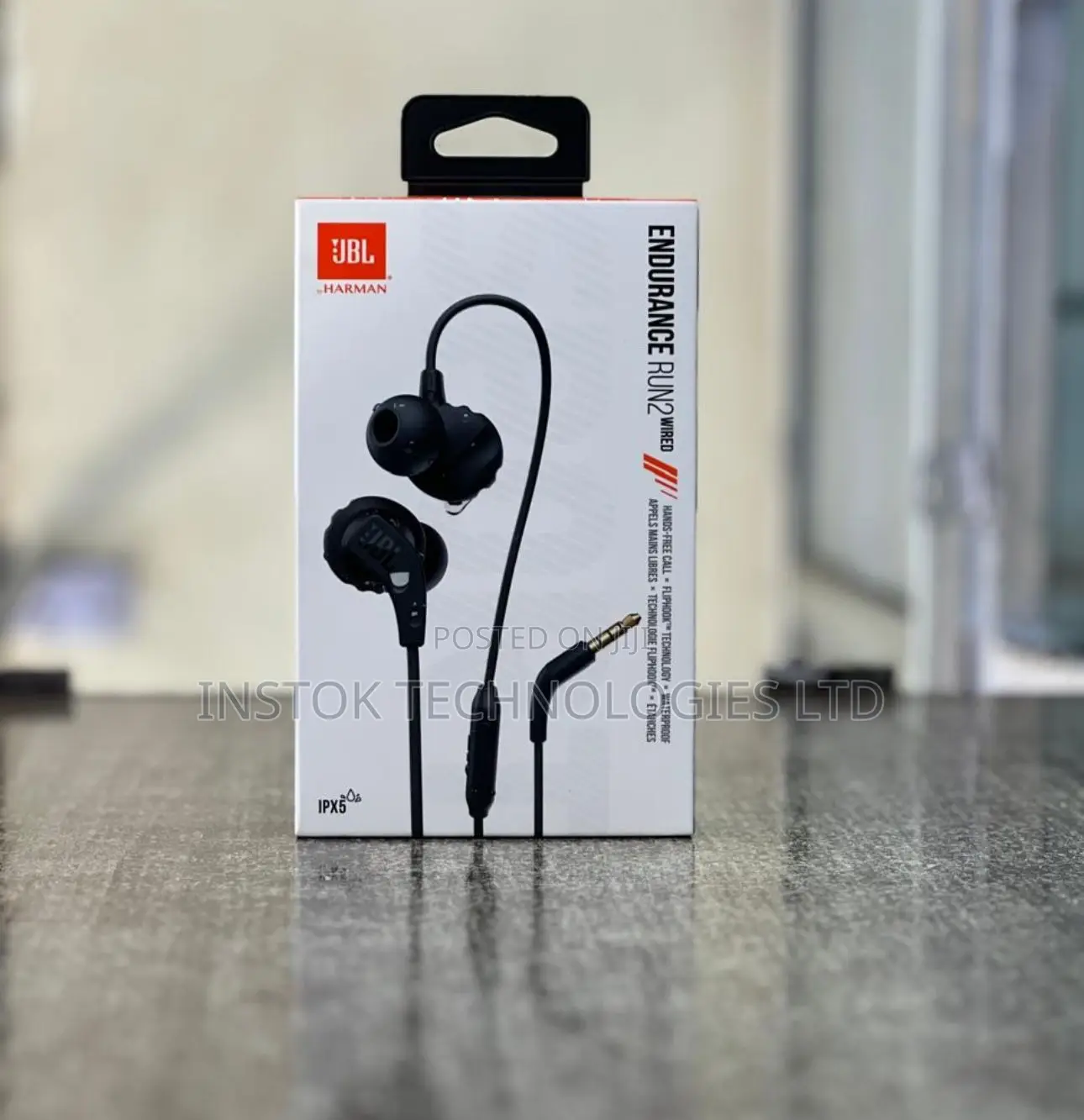 JBL Endurance Run 2 Wired Waterproof Sports Earphones