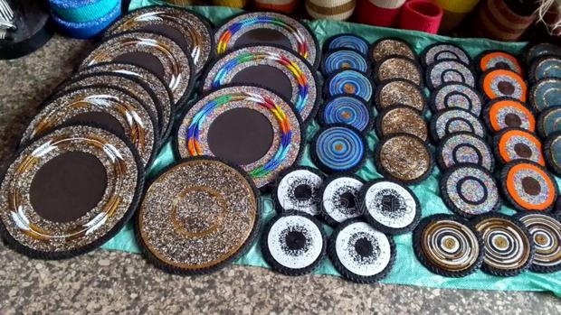 Table Mats Beaded - main view