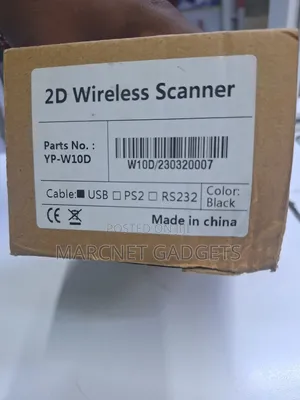 Rechargeable Wireless 2D Handheld Portable Scanner 2D 1D QR
