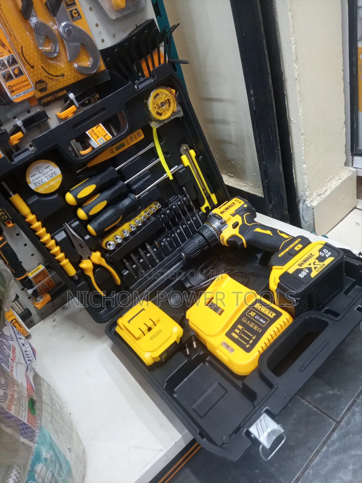Reliable 88v Cordless Drillset