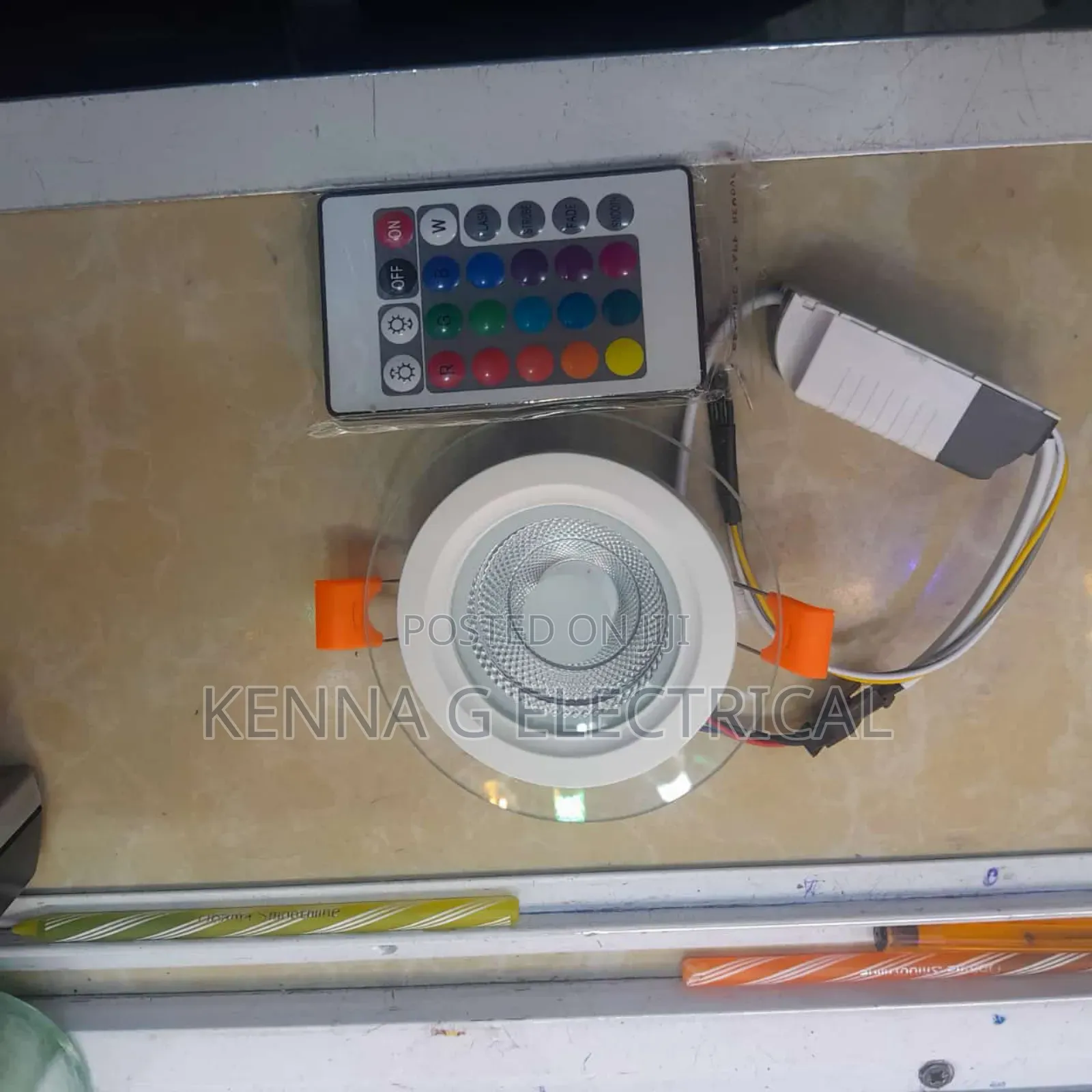 RGB Glass Downlighter