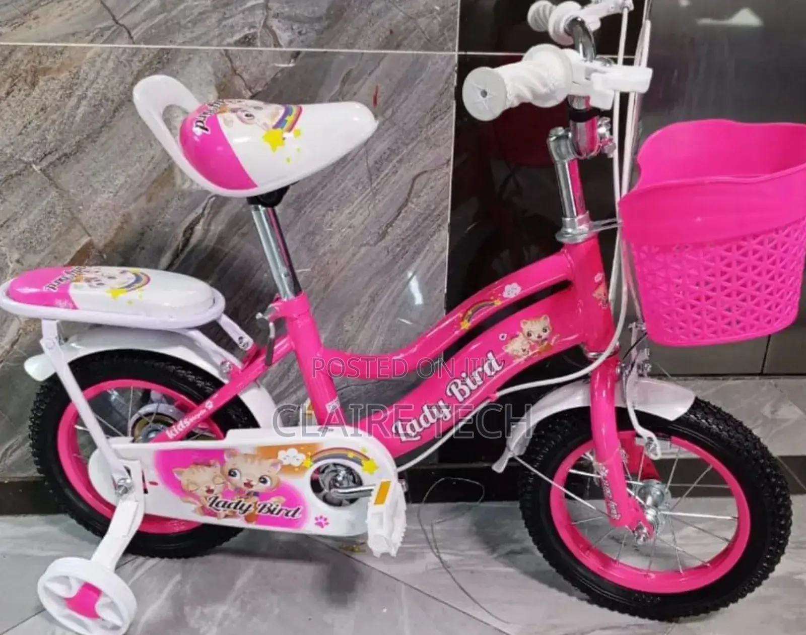 Brand New Girl Bike Size 12 for 2-4 Yrs