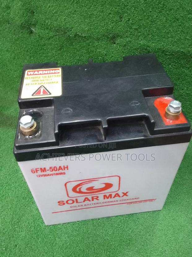 12vts,50ah Solar Battery New. - main view