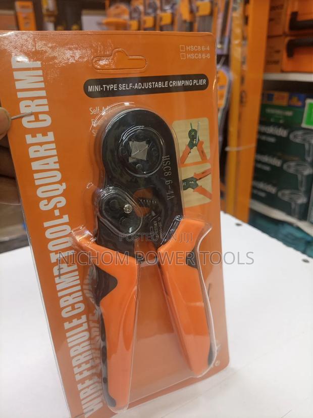 Self-Adjustable Crimping Plier
