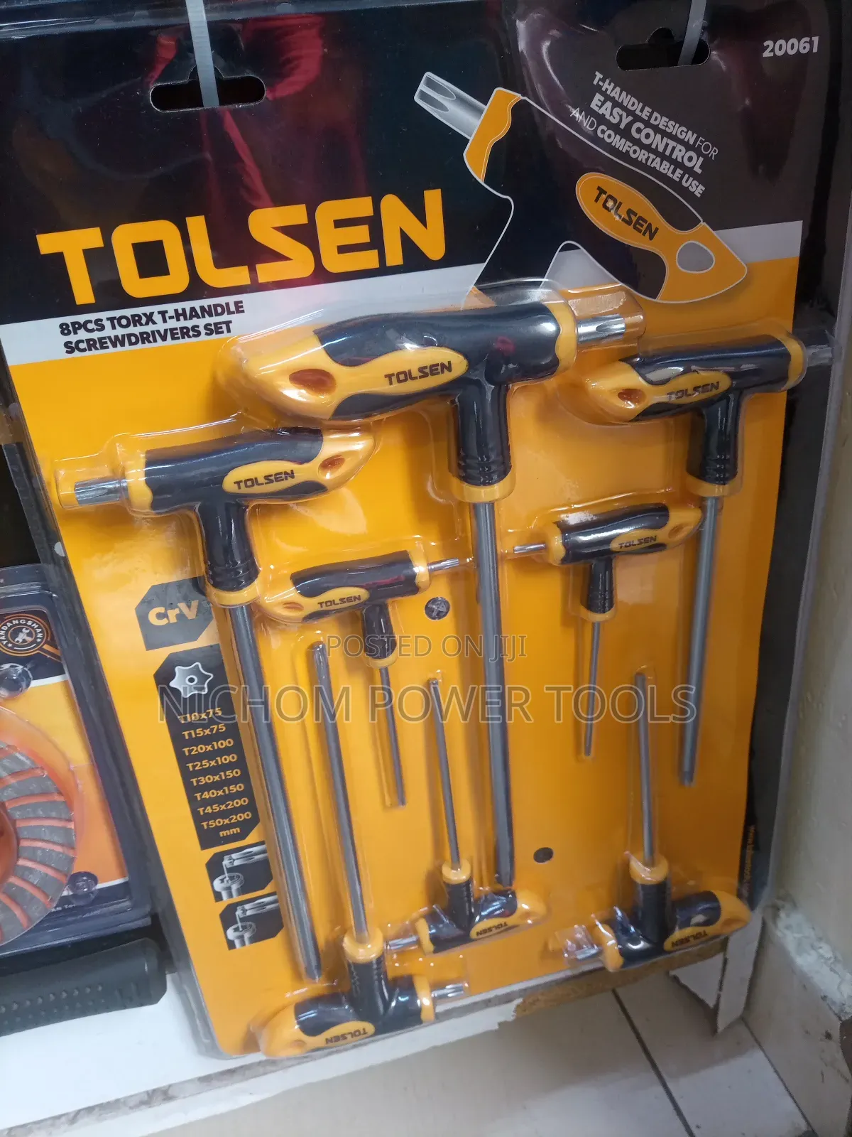 8pcs TORX T Handle Screwdriver Set