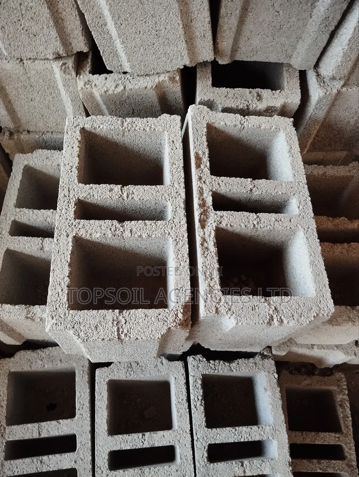 Interlocking Concrete Hollow Blocks (Wall)