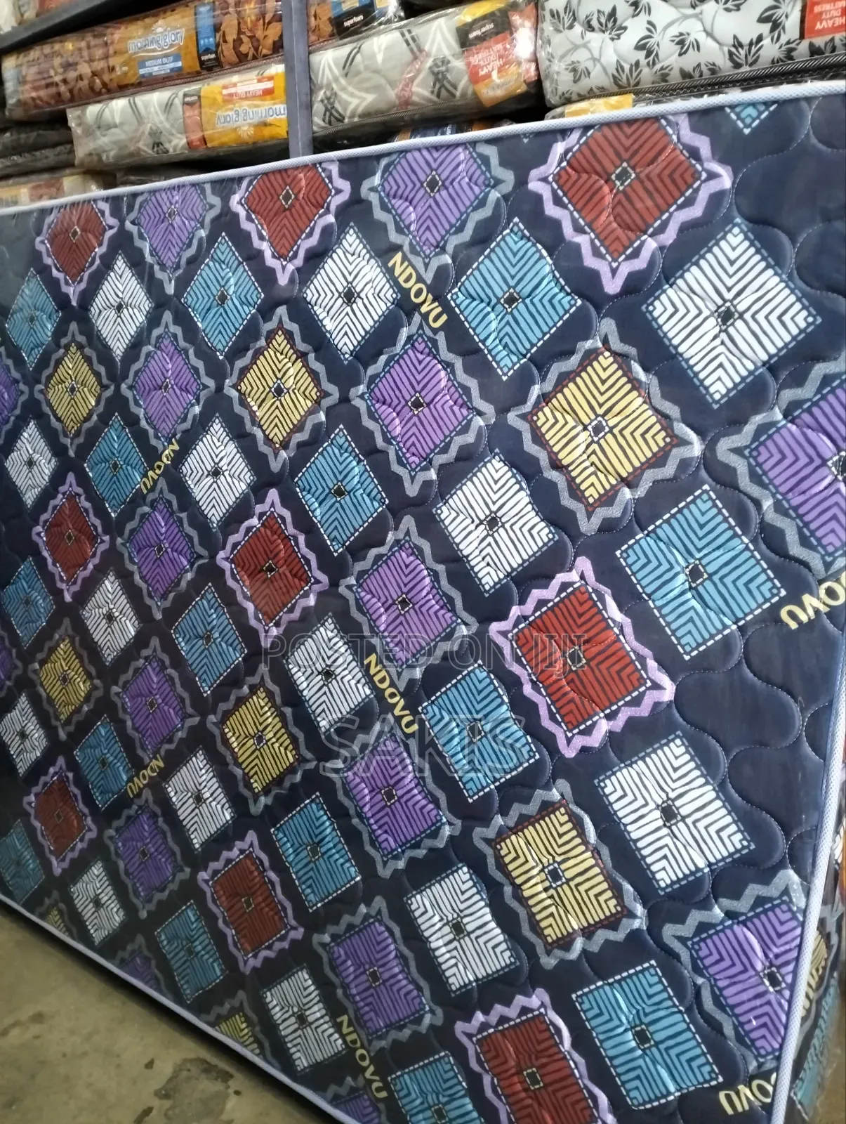Prints Hot! 10inch 5 X 6 Quilted Mattresses. Free Delivery