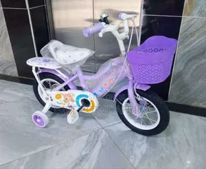 Lady Bird Purple Bike Size 12" for Kids