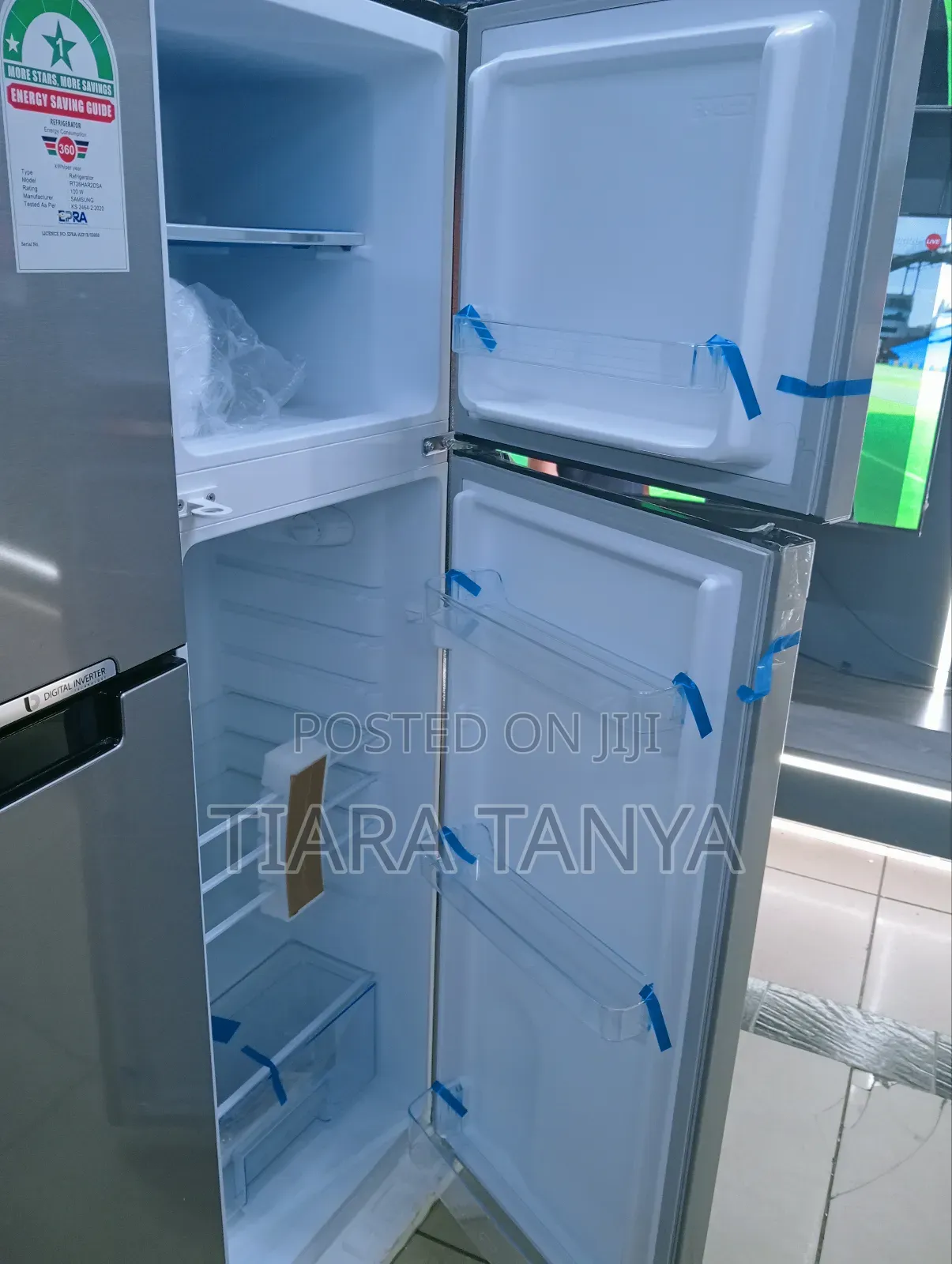 Mika 168 Litres Double Door Fridge on Offer