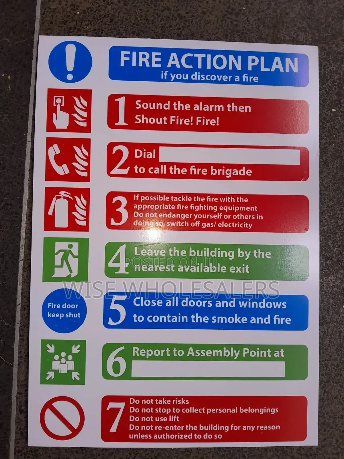 Fire Action Plan