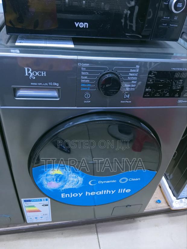 Roch RWM-10front Load 10kg Washing Machine - main view