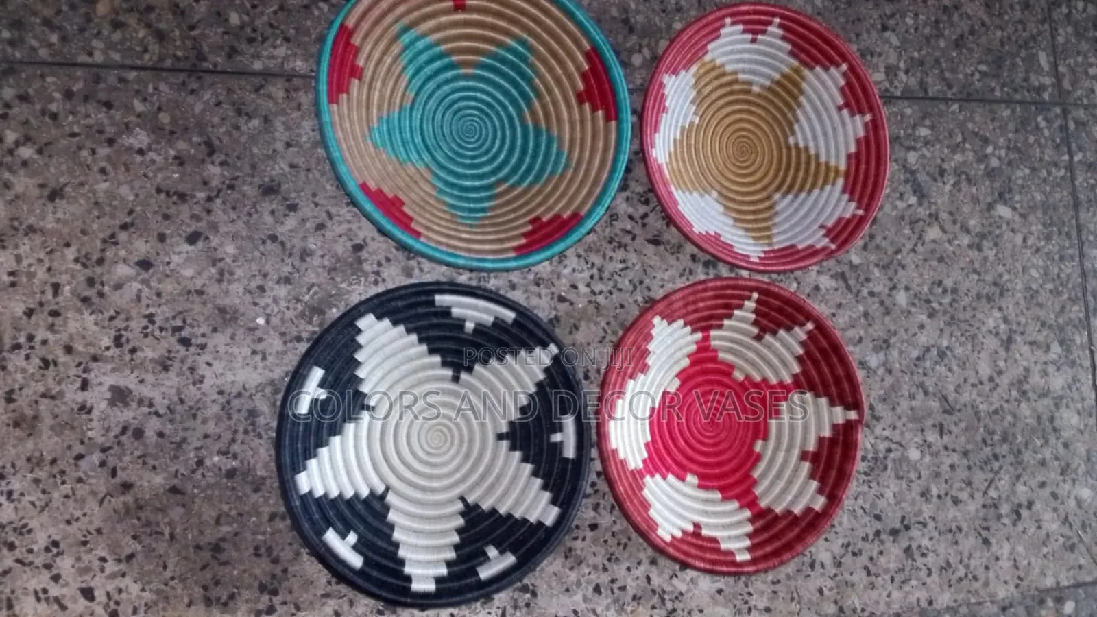Rwanda Baskets 10" Diameter