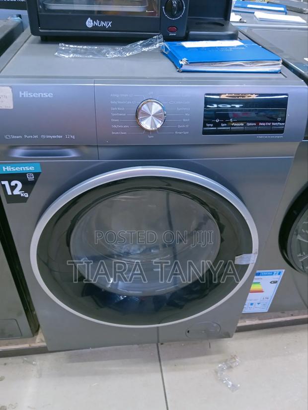Hisense 12 Kg Front Load Washer - thumbnail 2