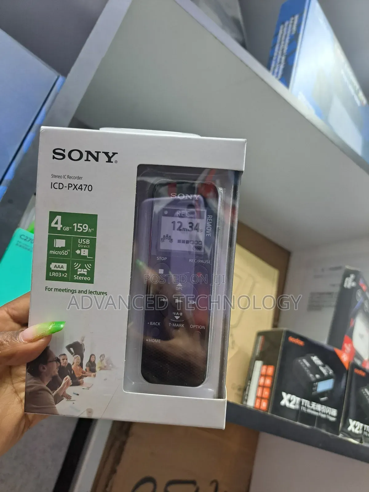 Sony Icd-Px470 Voice Recorder ! Sony Voice Recorder!!.