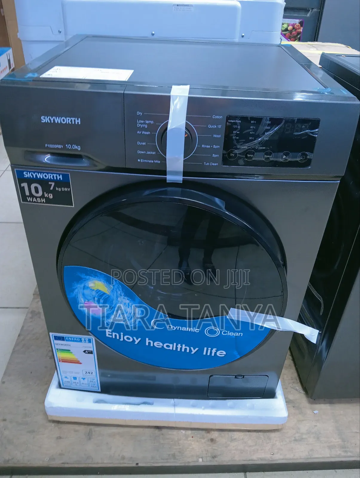 Skyworth 10kg Front Load With 7kg With Dryer