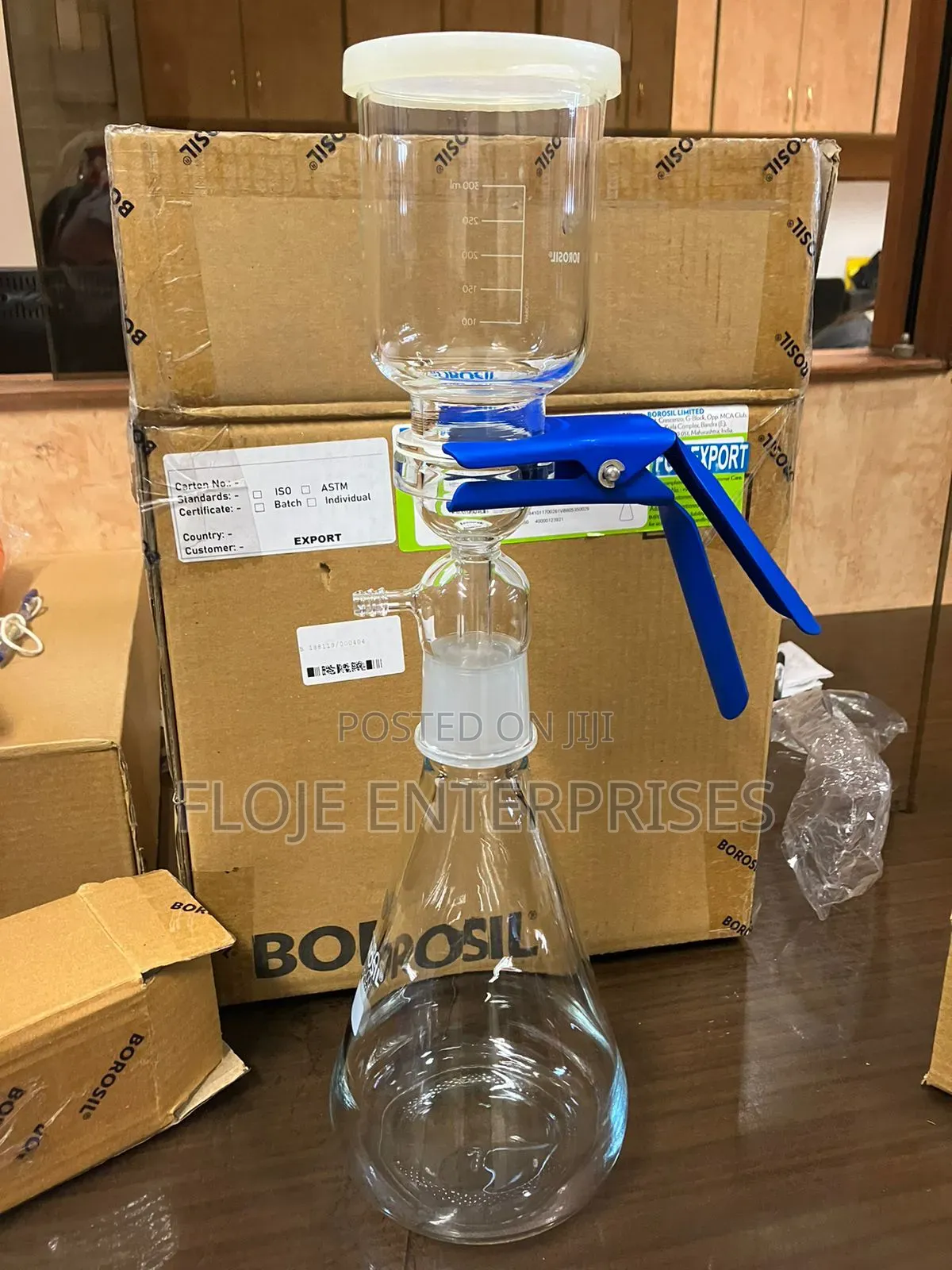 Filtration Assembly All Glass 47MM, 1000ML(Borosil)