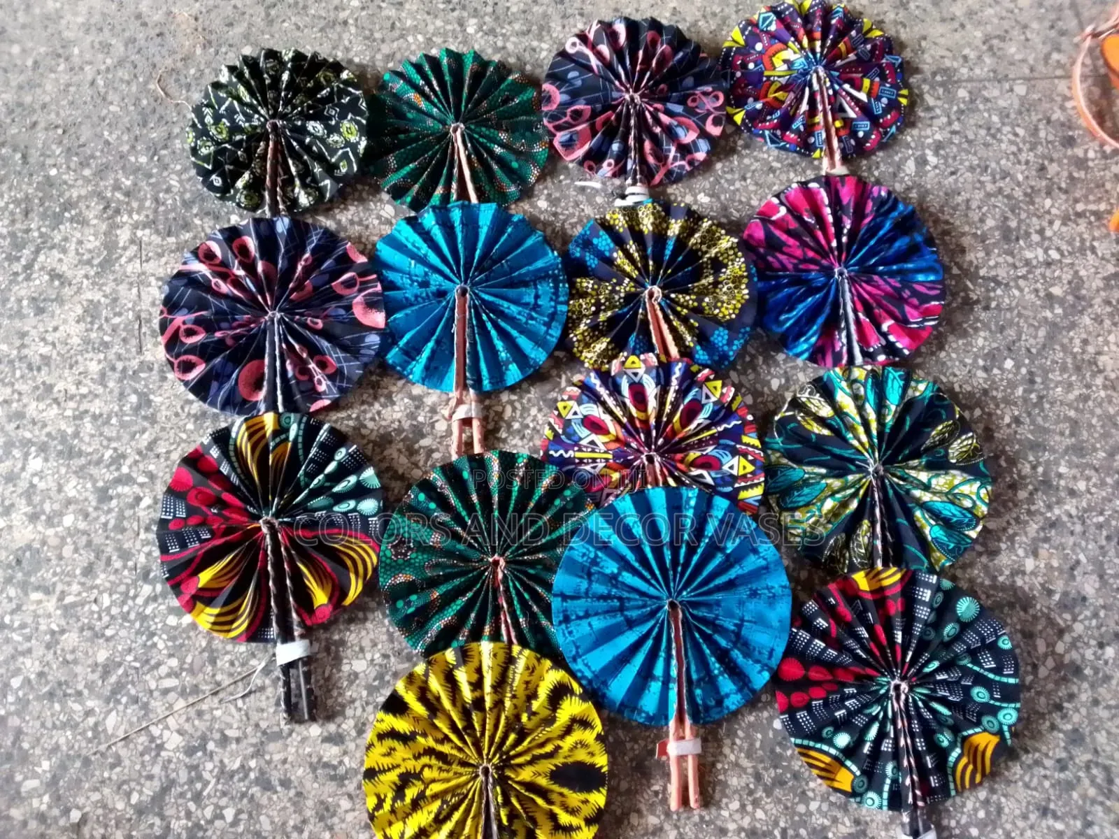Material Handmade Fans