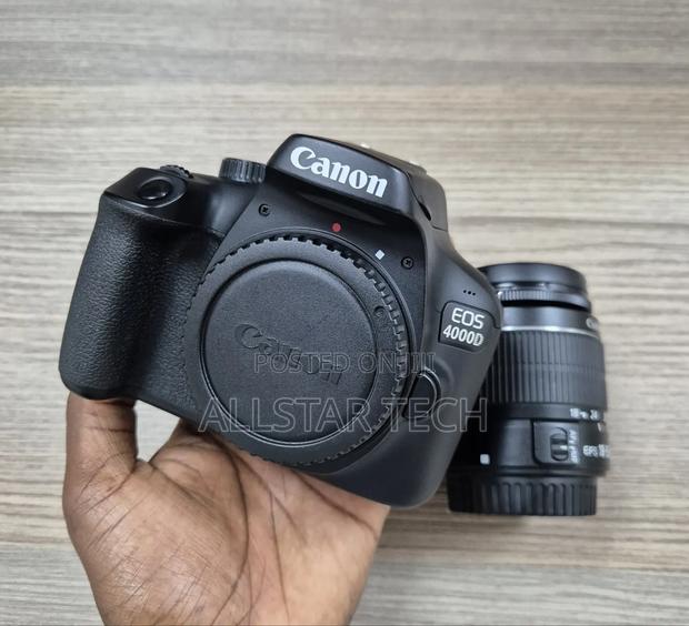 Canon EOS 4000D DSLR Camera With 18-55mm Lens ,Slightly Usd - main view