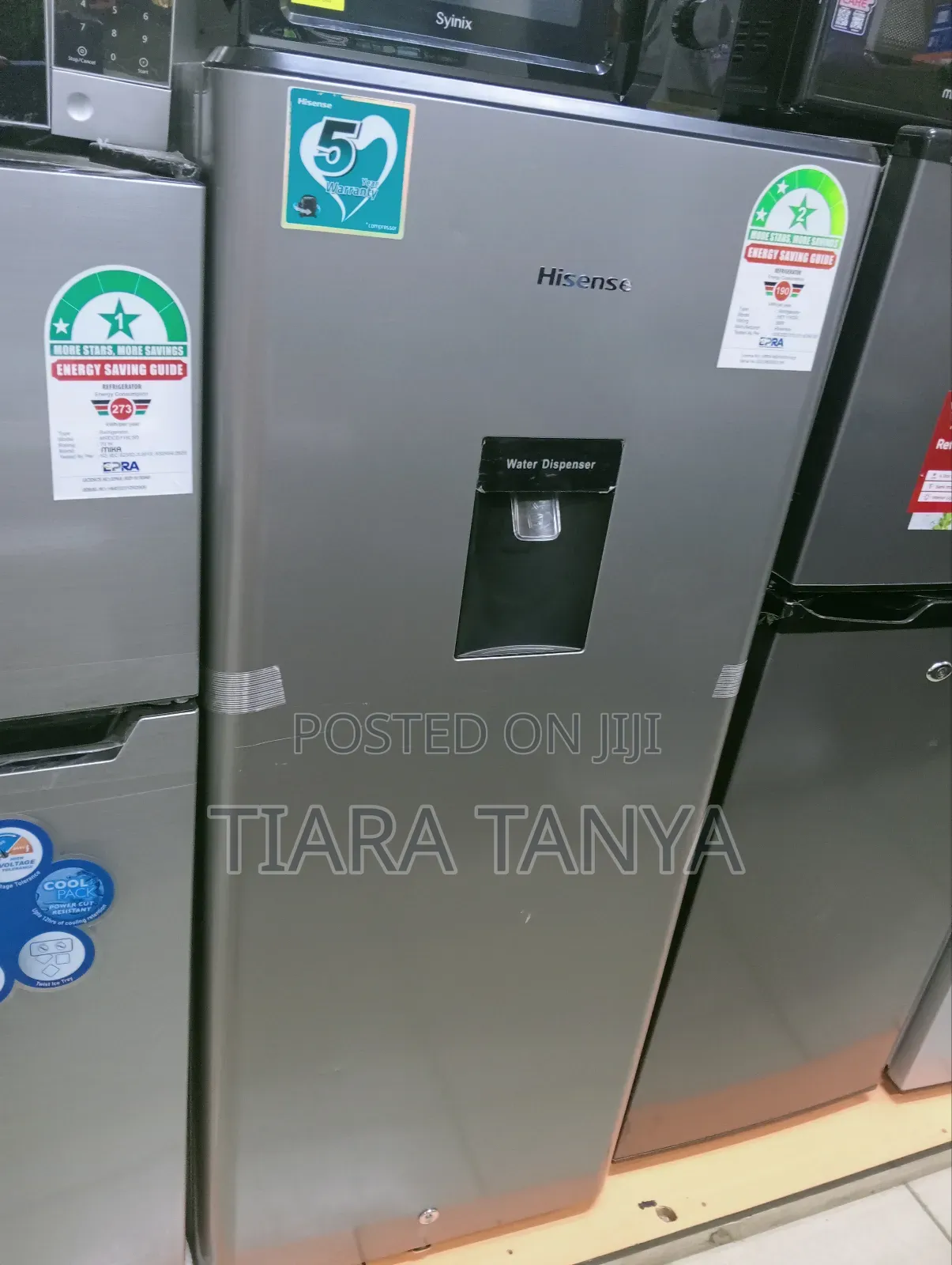 Hisense 176 Litres Single Door With Dispenser