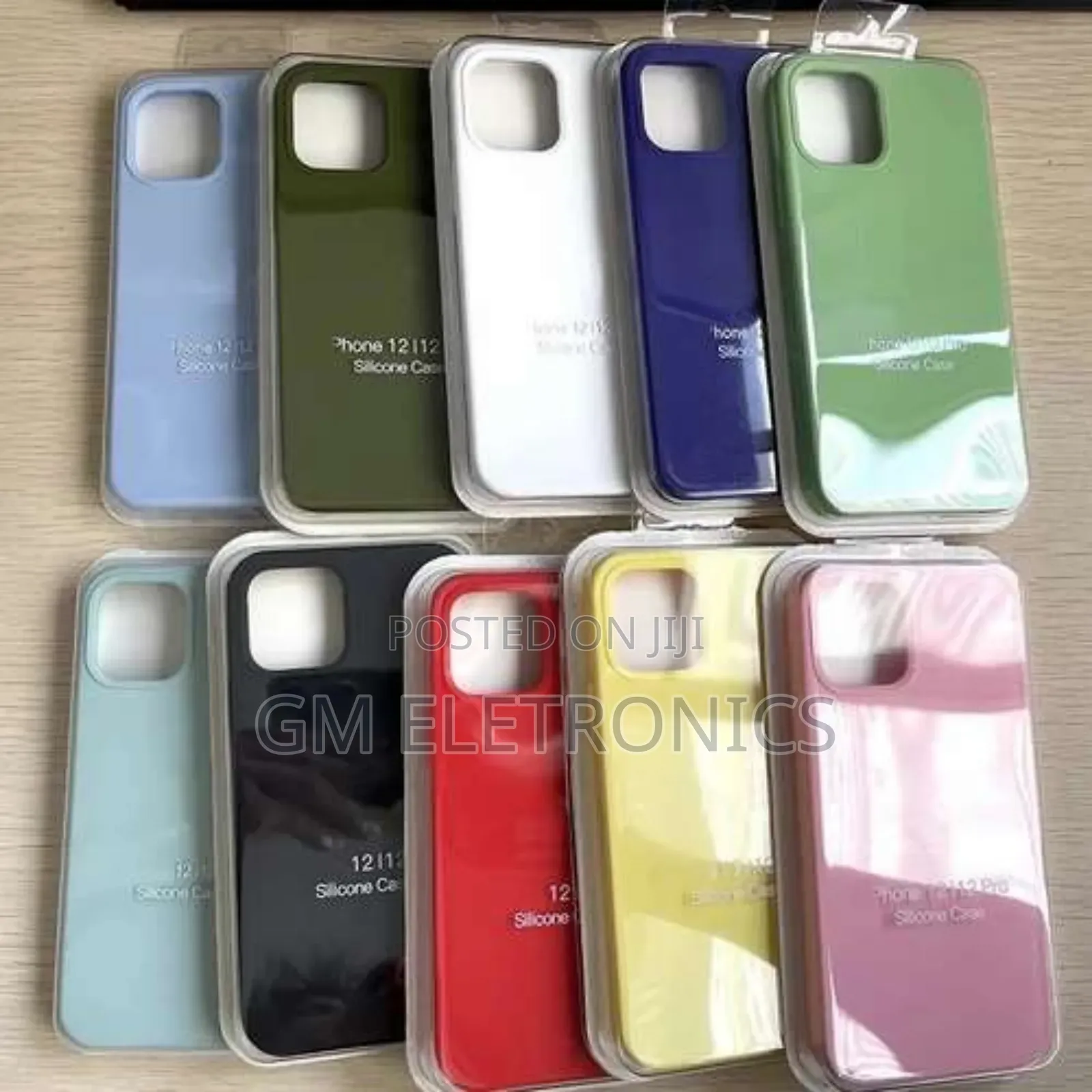 New iPhone 12mini, Plus, Pro Pro Max Silicone Cases.