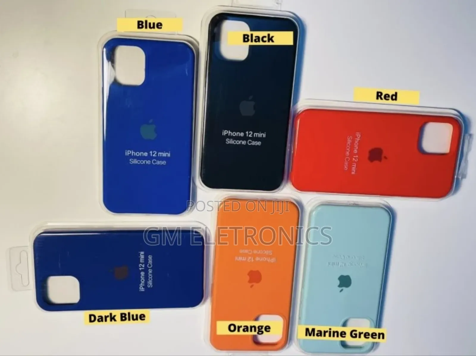 New iPhone 12mini, Plus, Pro Pro Max Silicone Cases.