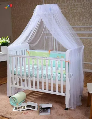 Half Stand Baby Cot Mosquito Net