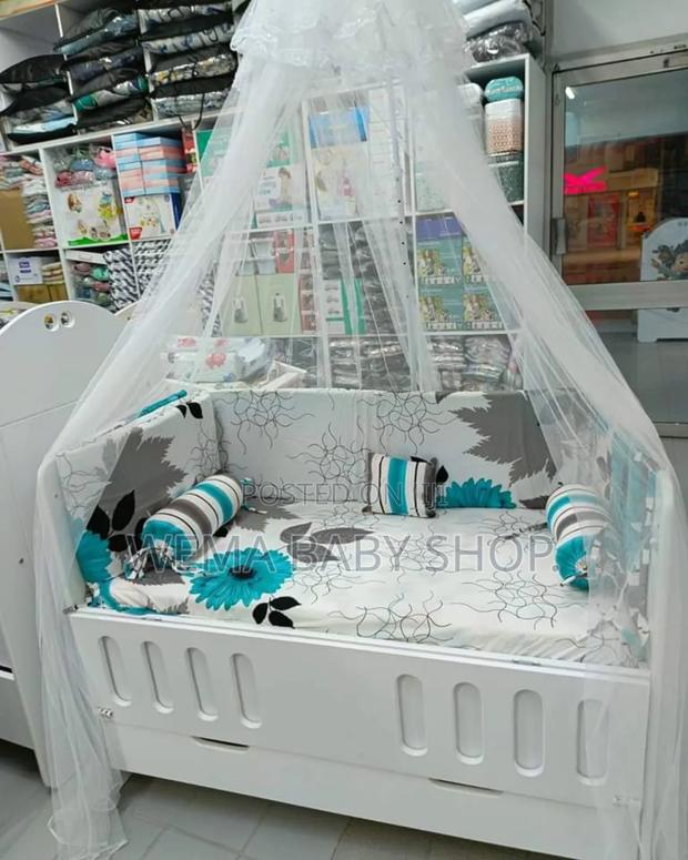 Half Stand Baby Cot Mosquito Net - thumbnail 4