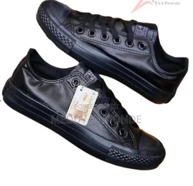 Designer Leather Vans - main view