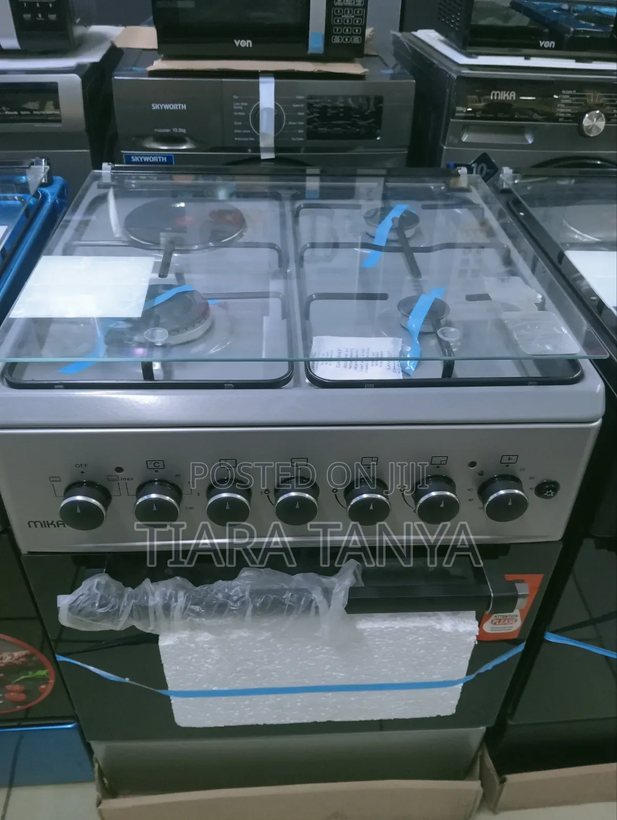 Mika 3g+1e 58cmx58cm Standing Cooker