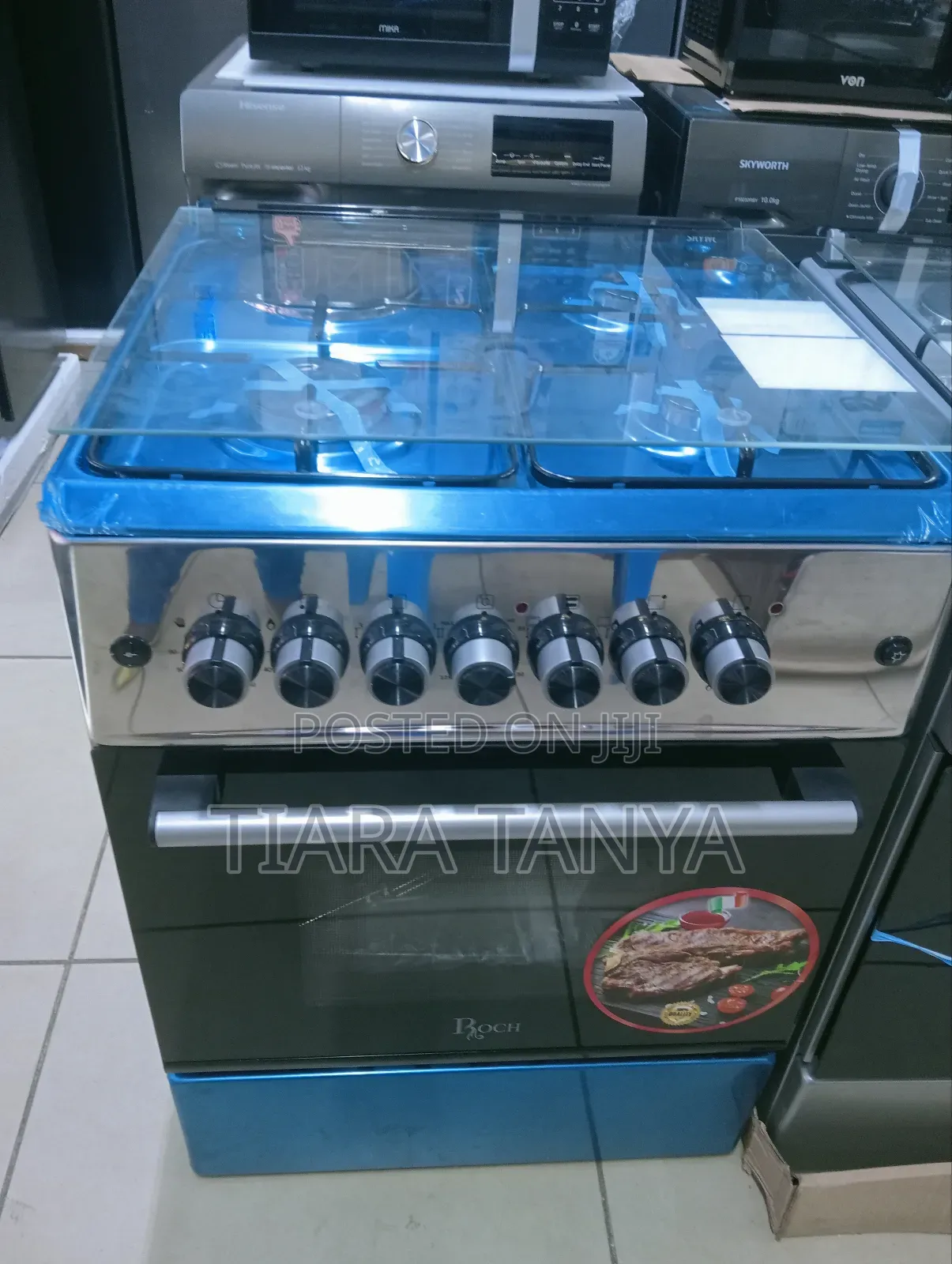 Rich 60 by 60 3gas and 1 Electric Cooker