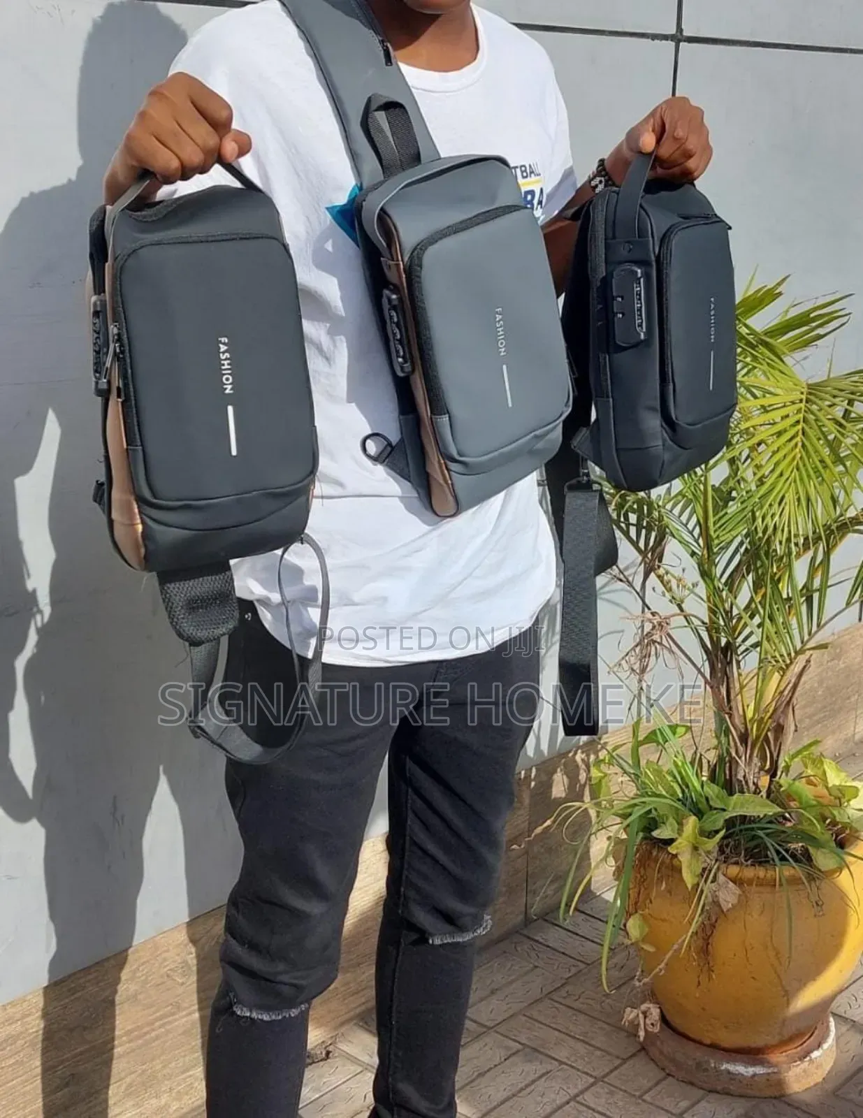 Anti-theft Shoulder/Crossbody Bag