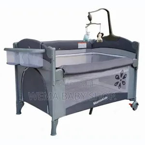 Baby Co Sleeper/Bedside Crib With Playpen