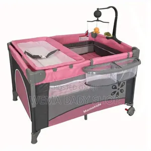 Baby Co Sleeper/Bedside Crib With Playpen