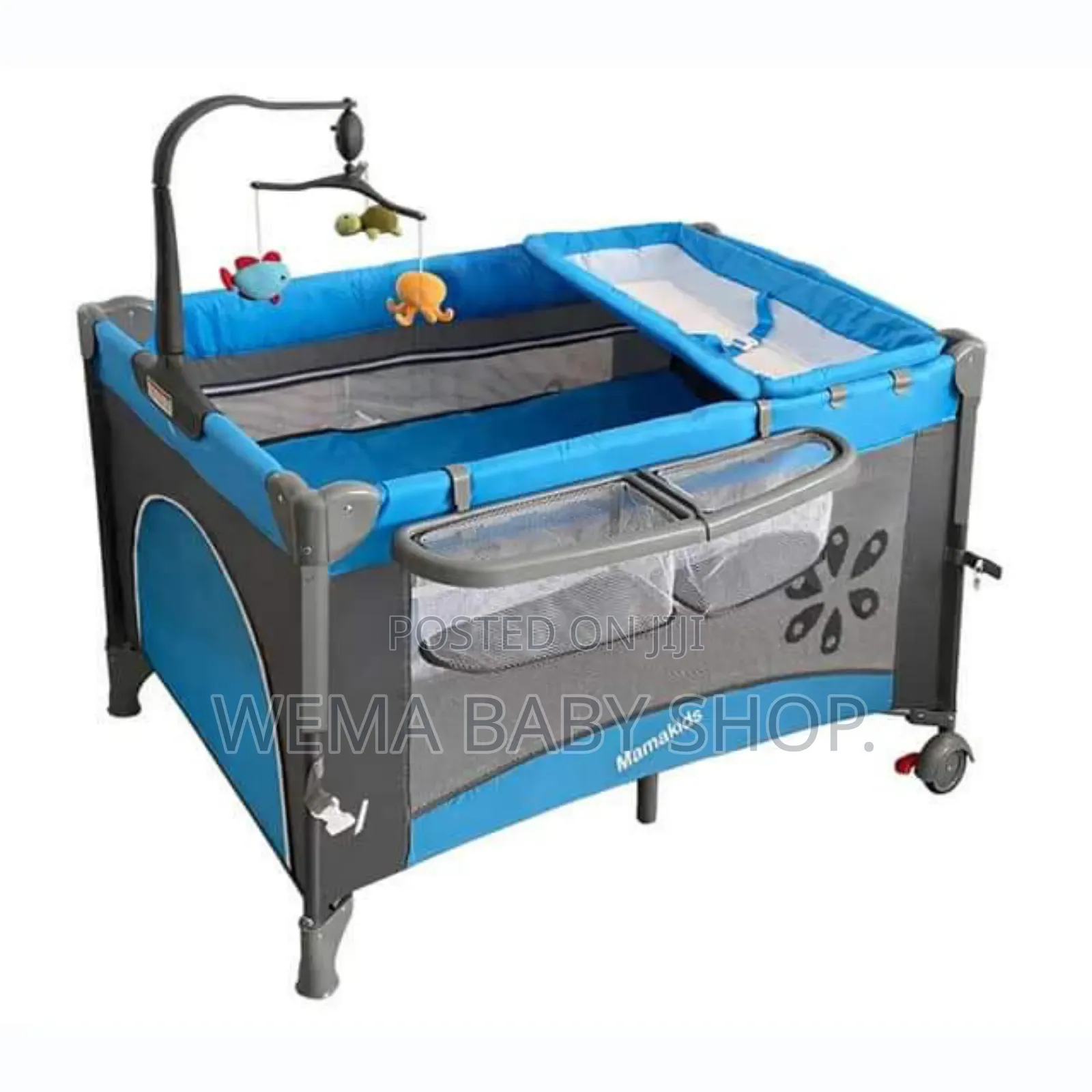Baby Co Sleeper/Bedside Crib With Playpen